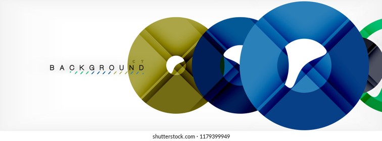 Modern geometrical abstract background, vector illustration