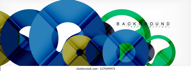 Modern geometrical abstract background, vector illustration