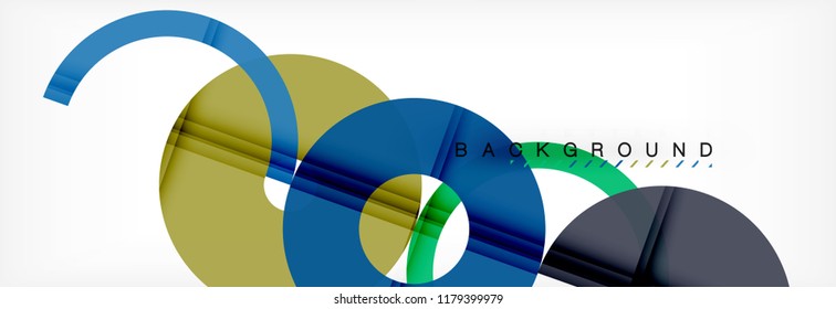 Modern geometrical abstract background, vector illustration