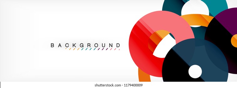 Modern geometrical abstract background, vector illustration