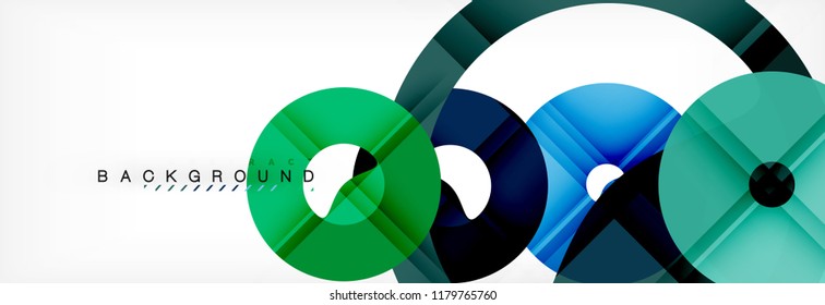 Fondo abstracto geométrico moderno, ilustración vectorial