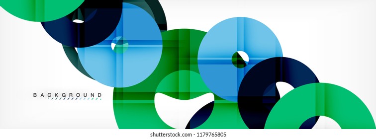 Modern geometrical abstract background, vector illustration