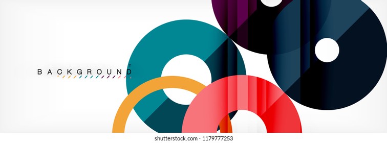 Fundo abstrato geométrico moderno, ilustração vetorial
