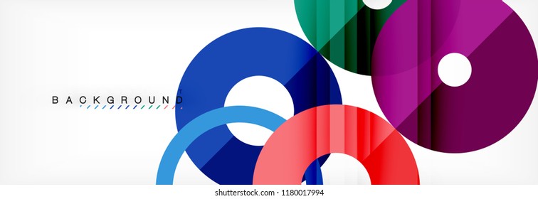 Modern geometrical abstract background, vector illustration