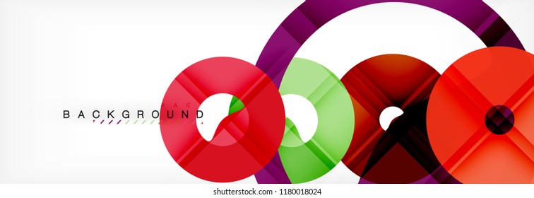 Fondo abstracto geométrico moderno, ilustración vectorial