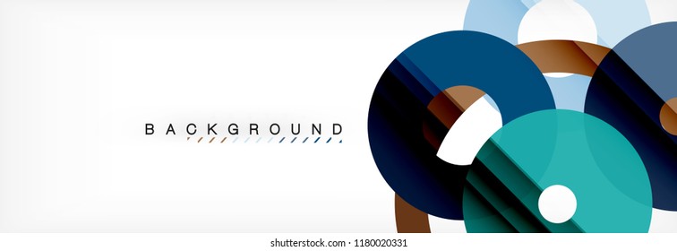 Modern geometrical abstract background, vector illustration