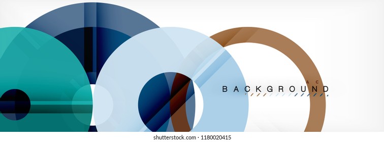 Modern geometrical abstract background, vector illustration