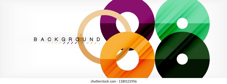 Modern geometrical abstract background, vector illustration