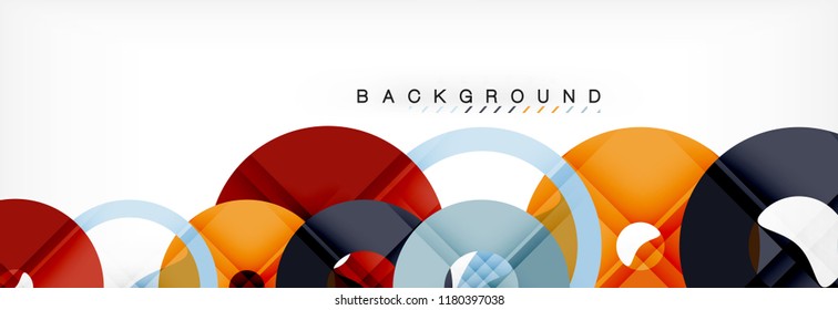 Modern geometrical abstract background, vector illustration