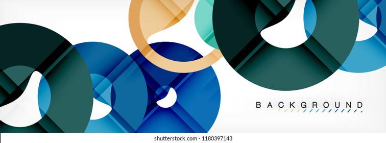 Fundo abstrato geométrico moderno, ilustração vetorial