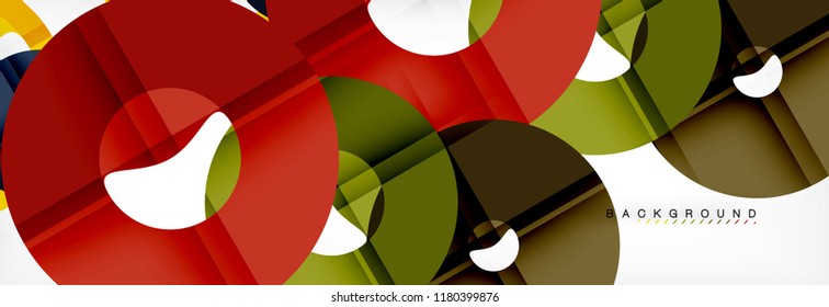Modern geometrical abstract background, vector illustration