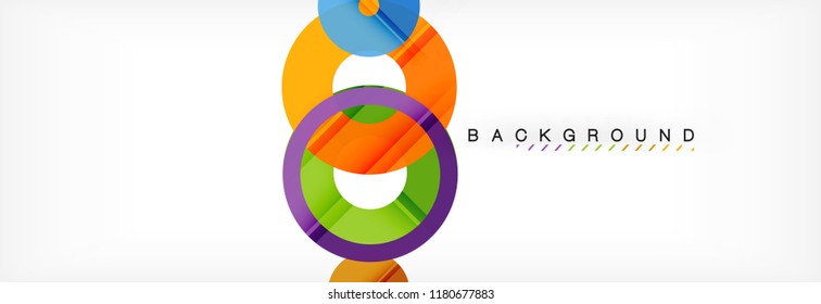 Moderner, geometrischer abstrakter Hintergrund, Vektorgrafik