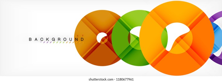 Modern geometrical abstract background, vector illustration