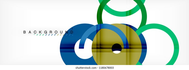 Modern geometrical abstract background, vector illustration