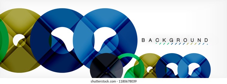 Modern geometrical abstract background, vector illustration