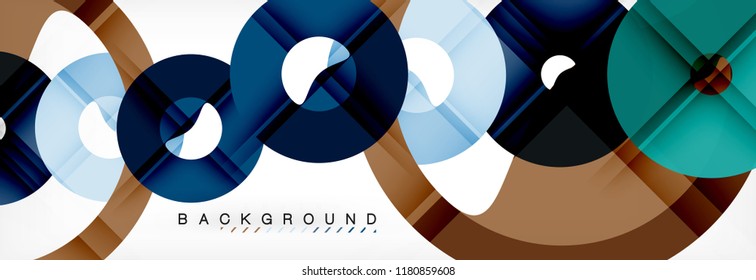 Fondo abstracto geométrico moderno, ilustración vectorial