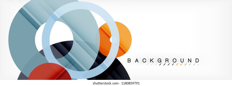 Fondo abstracto geométrico moderno, ilustración vectorial