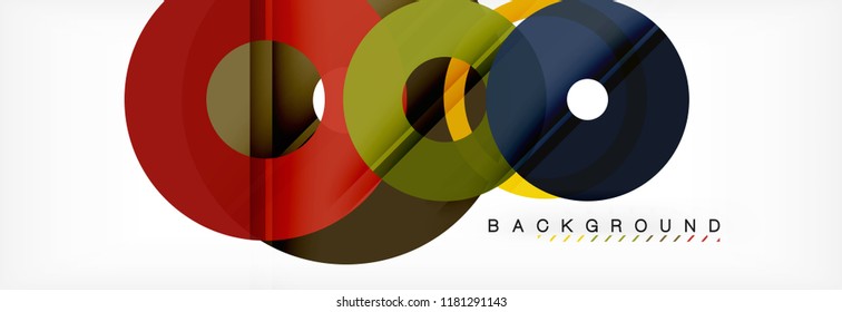 Modern geometrical abstract background, vector illustration