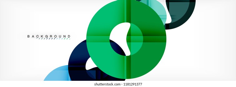 Modern geometrical abstract background, vector illustration