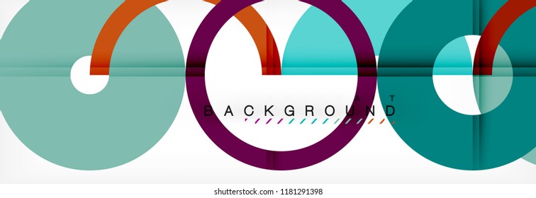 Fondo abstracto geométrico moderno, ilustración vectorial