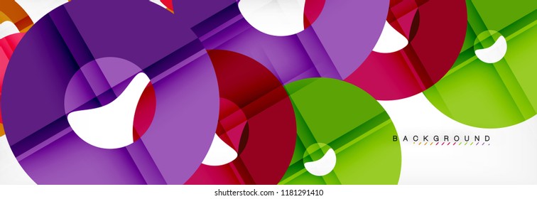 Fondo abstracto geométrico moderno, ilustración vectorial