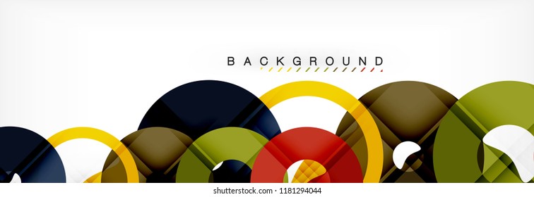 Modern geometrical abstract background, vector illustration