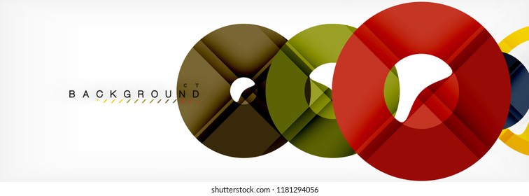 Moderner, geometrischer abstrakter Hintergrund, Vektorgrafik