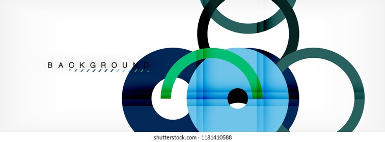 Modern geometrical abstract background, vector illustration