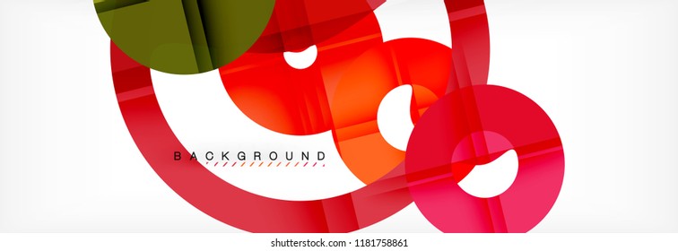 Modern geometrical abstract background, vector illustration