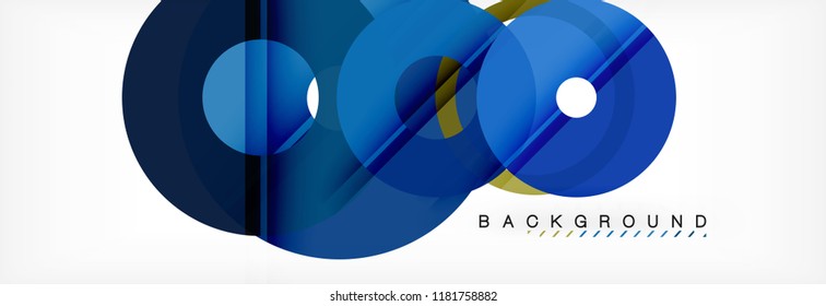 Modern geometrical abstract background, vector illustration