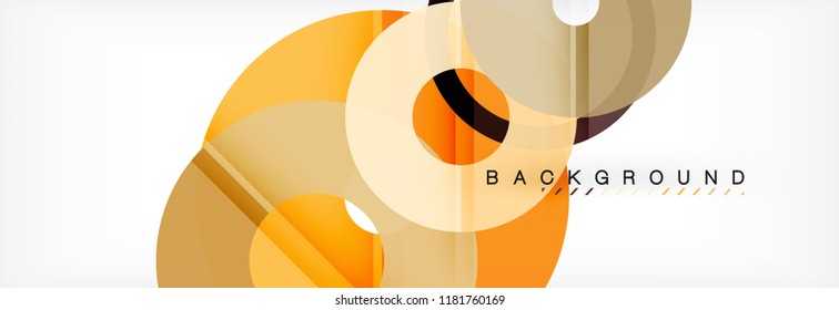 Modern geometrical abstract background, vector illustration