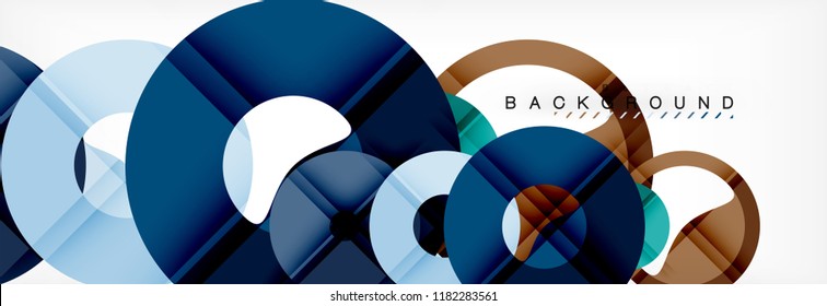 Modern geometrical abstract background, vector illustration