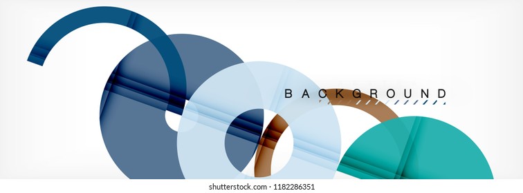 Modern geometrical abstract background, vector illustration