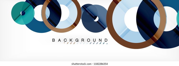 Modern geometrical abstract background, vector illustration