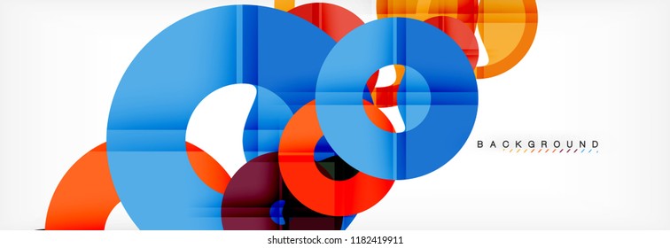 Fondo abstracto geométrico moderno, ilustración vectorial