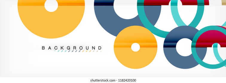 Fondo abstracto geométrico moderno, ilustración vectorial