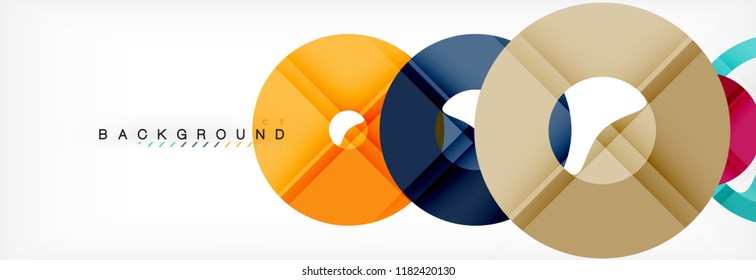 Modern geometrical abstract background, vector illustration
