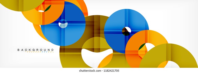 Fondo abstracto geométrico moderno, ilustración vectorial