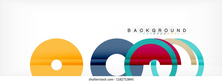 Modern geometrical abstract background, vector illustration