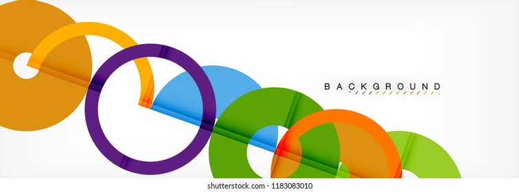 Modern geometrical abstract background, vector illustration