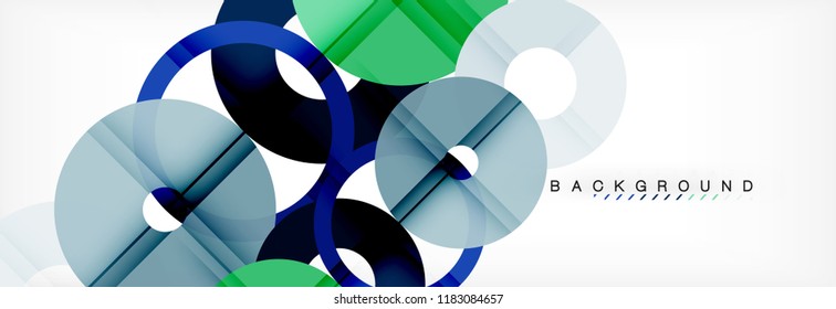 Fondo abstracto geométrico moderno, ilustración vectorial