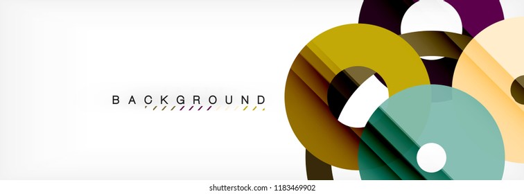 Modern geometrical abstract background, vector illustration