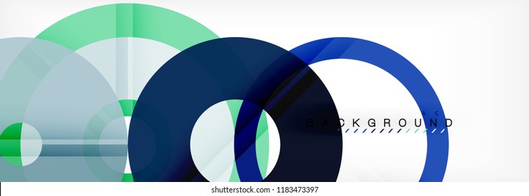 Modern geometrical abstract background, vector illustration