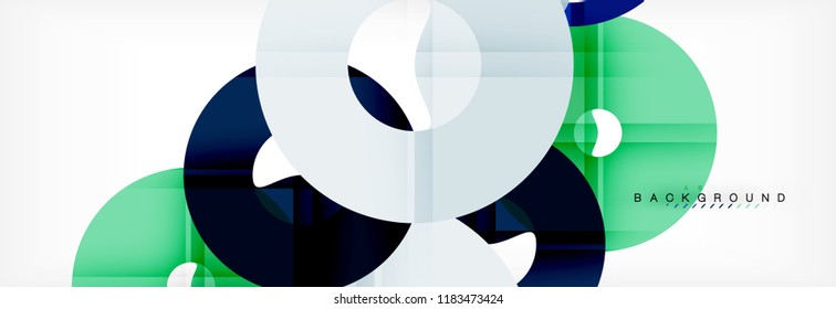 Fondo abstracto geométrico moderno, ilustración vectorial