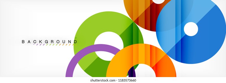 Modern geometrical abstract background, vector illustration