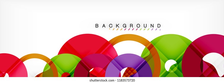 Modern geometrical abstract background, vector illustration