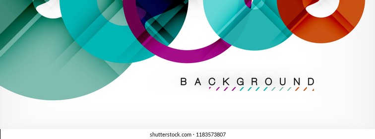 Fondo abstracto geométrico moderno, ilustración vectorial