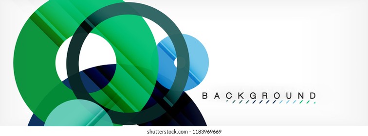 Fondo abstracto geométrico moderno, ilustración vectorial