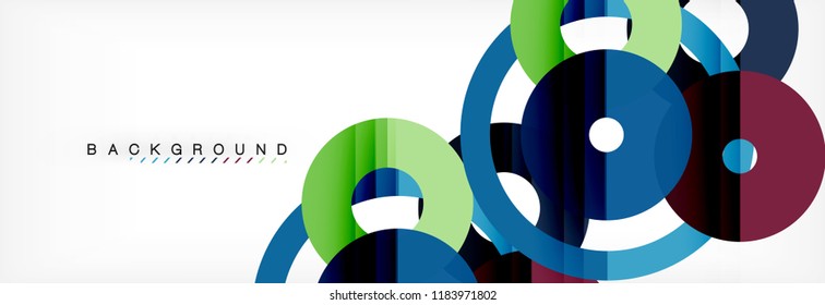 Fondo abstracto geométrico moderno, ilustración vectorial