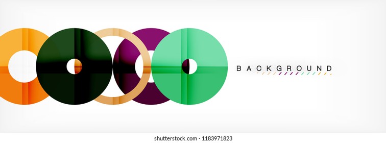 Modern geometrical abstract background, vector illustration